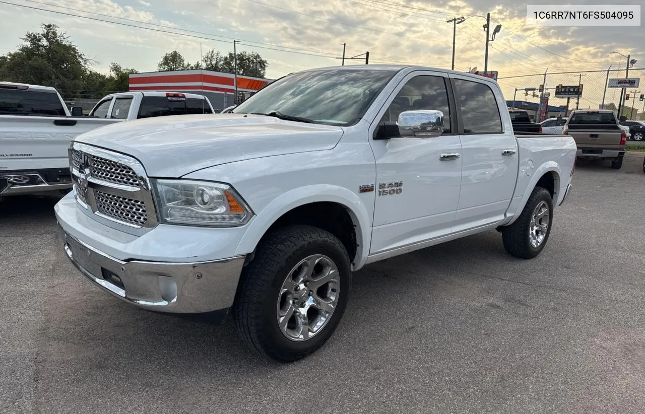 2015 Ram 1500 Laramie VIN: 1C6RR7NT6FS504095 Lot: 76624564