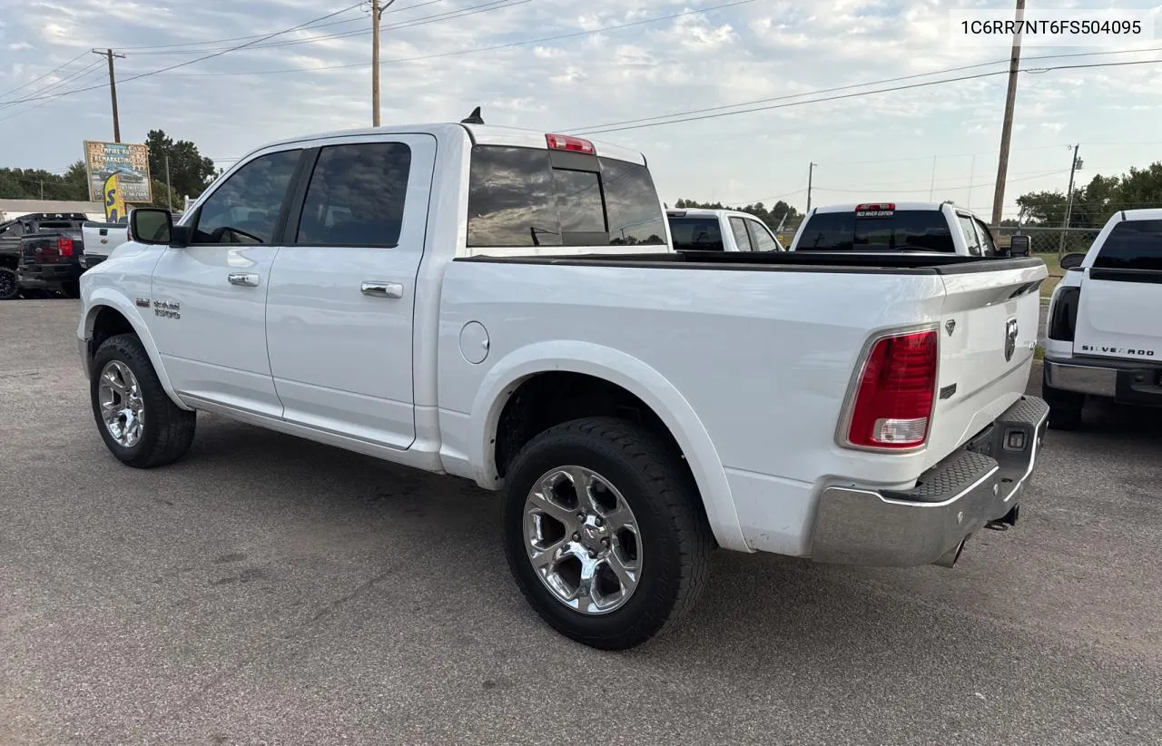 2015 Ram 1500 Laramie VIN: 1C6RR7NT6FS504095 Lot: 76624564