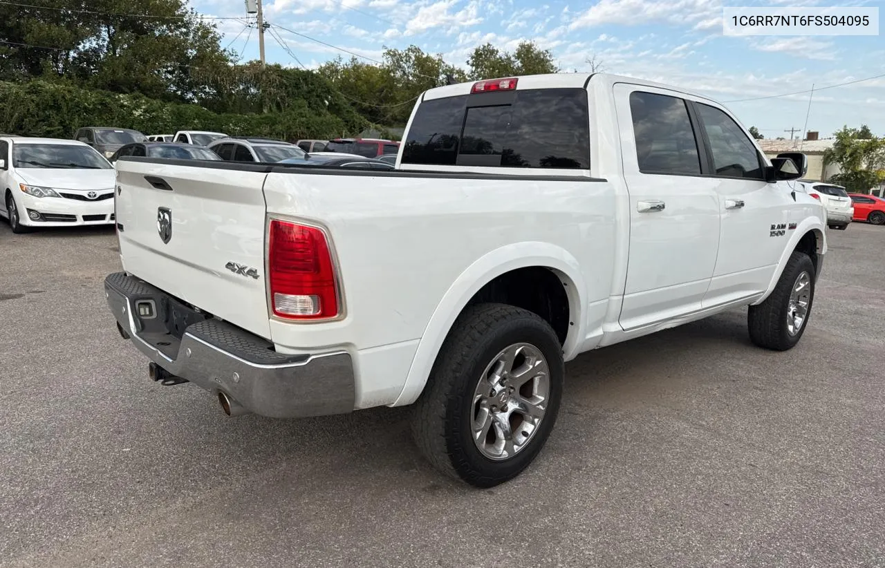 2015 Ram 1500 Laramie VIN: 1C6RR7NT6FS504095 Lot: 76624564