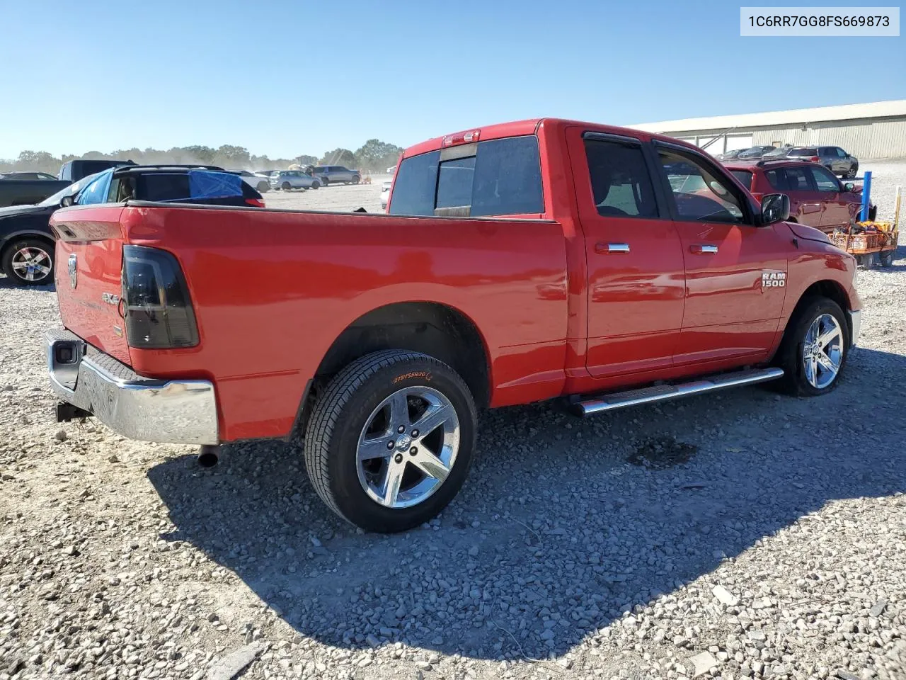 2015 Ram 1500 Slt VIN: 1C6RR7GG8FS669873 Lot: 76668244