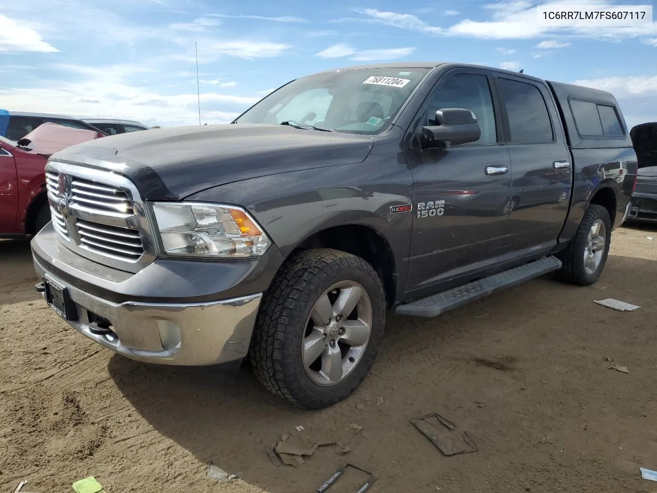 2015 Ram 1500 Slt VIN: 1C6RR7LM7FS607117 Lot: 76811204