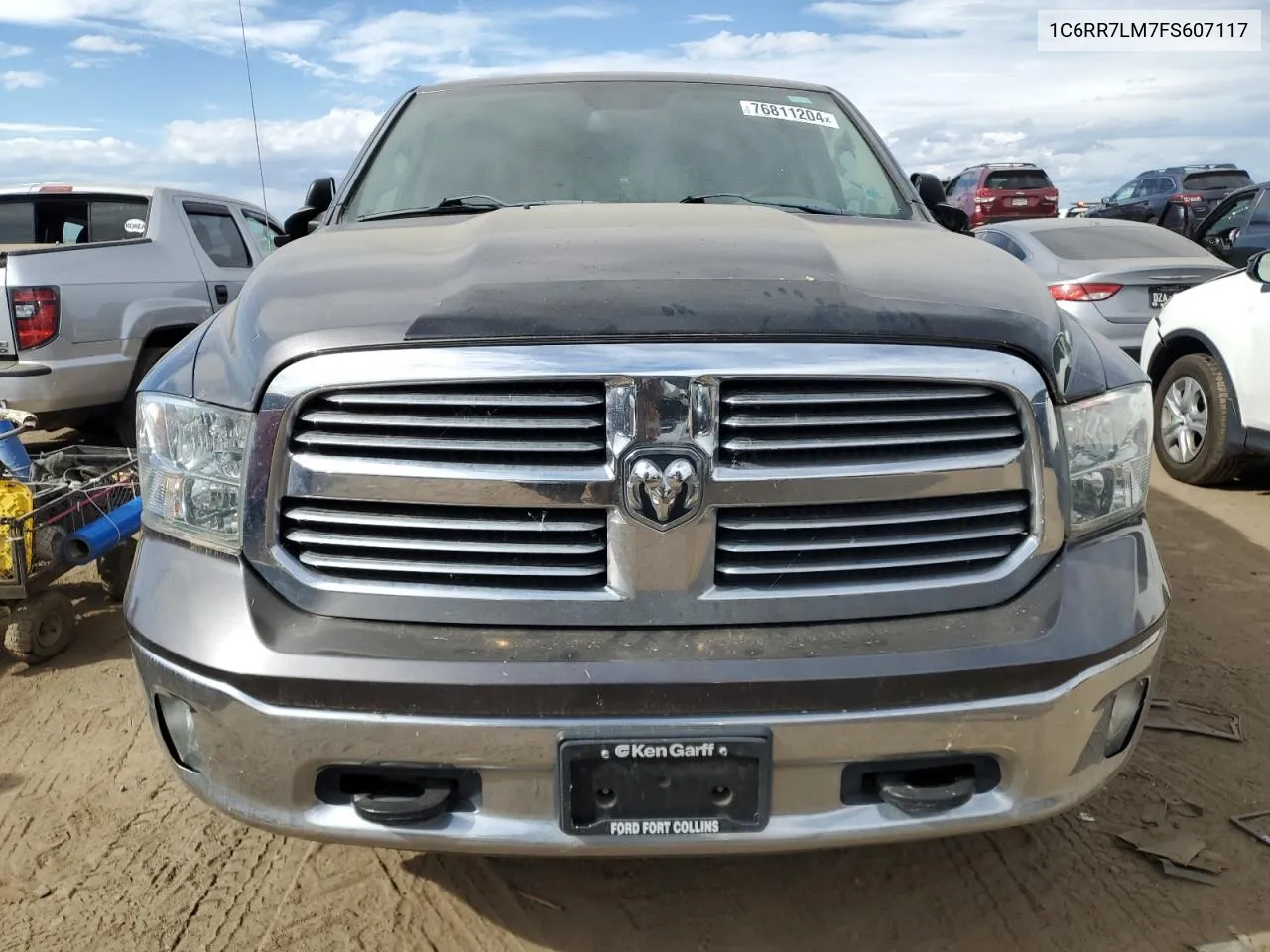 1C6RR7LM7FS607117 2015 Ram 1500 Slt