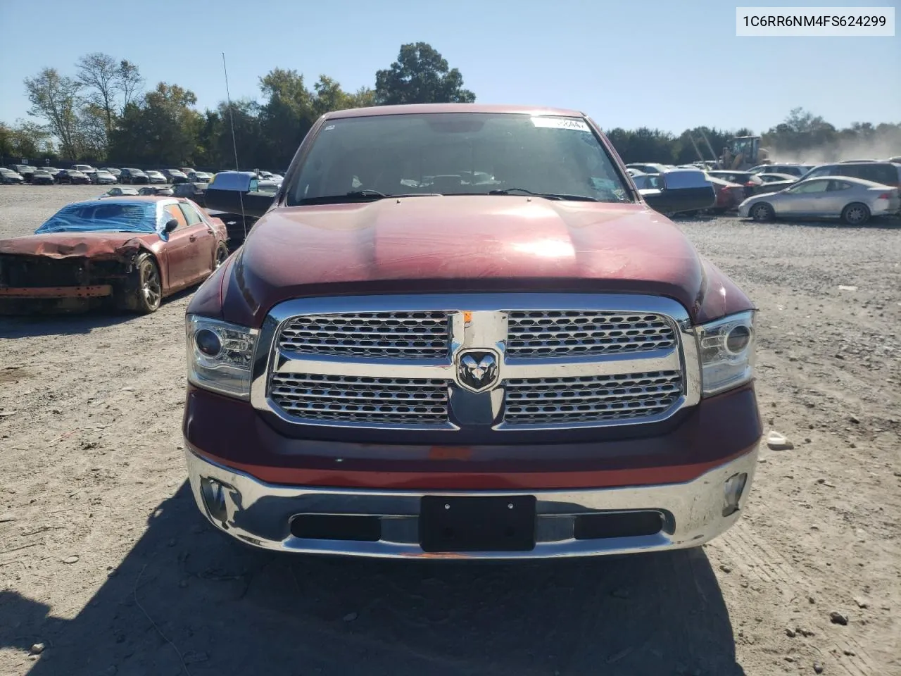 2015 Ram 1500 Laramie VIN: 1C6RR6NM4FS624299 Lot: 76948844