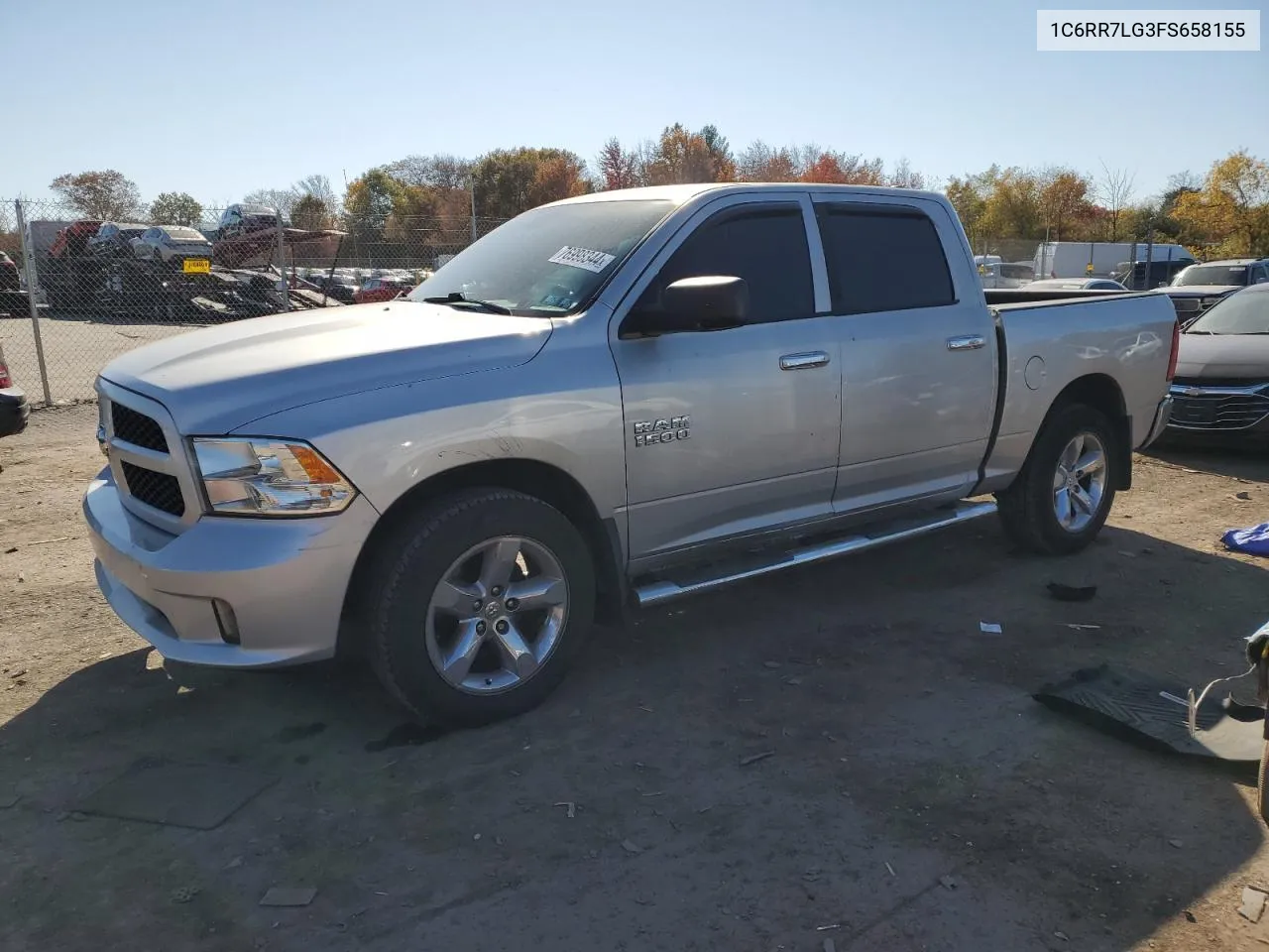 2015 Ram 1500 Slt VIN: 1C6RR7LG3FS658155 Lot: 76998344