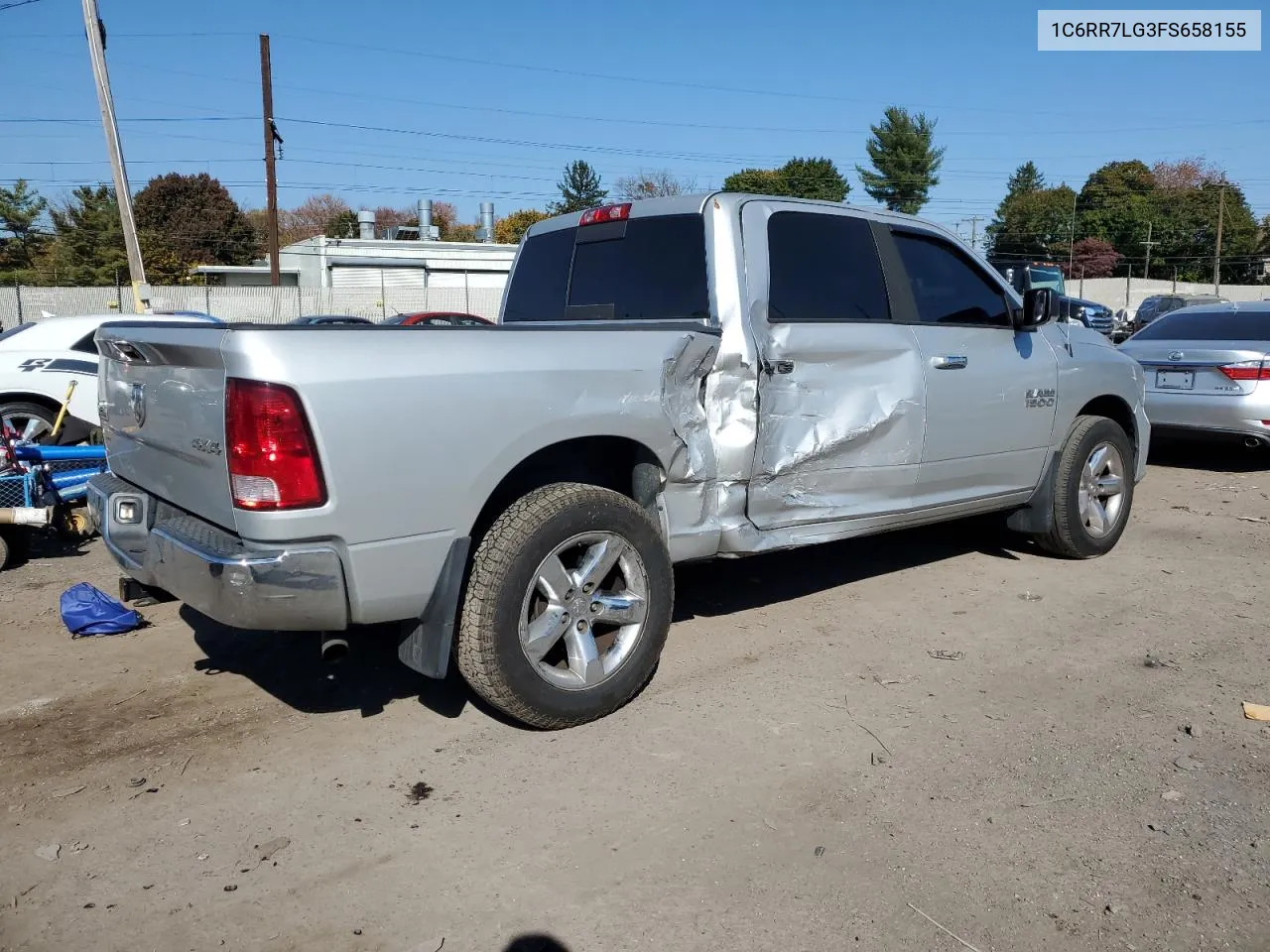 2015 Ram 1500 Slt VIN: 1C6RR7LG3FS658155 Lot: 76998344