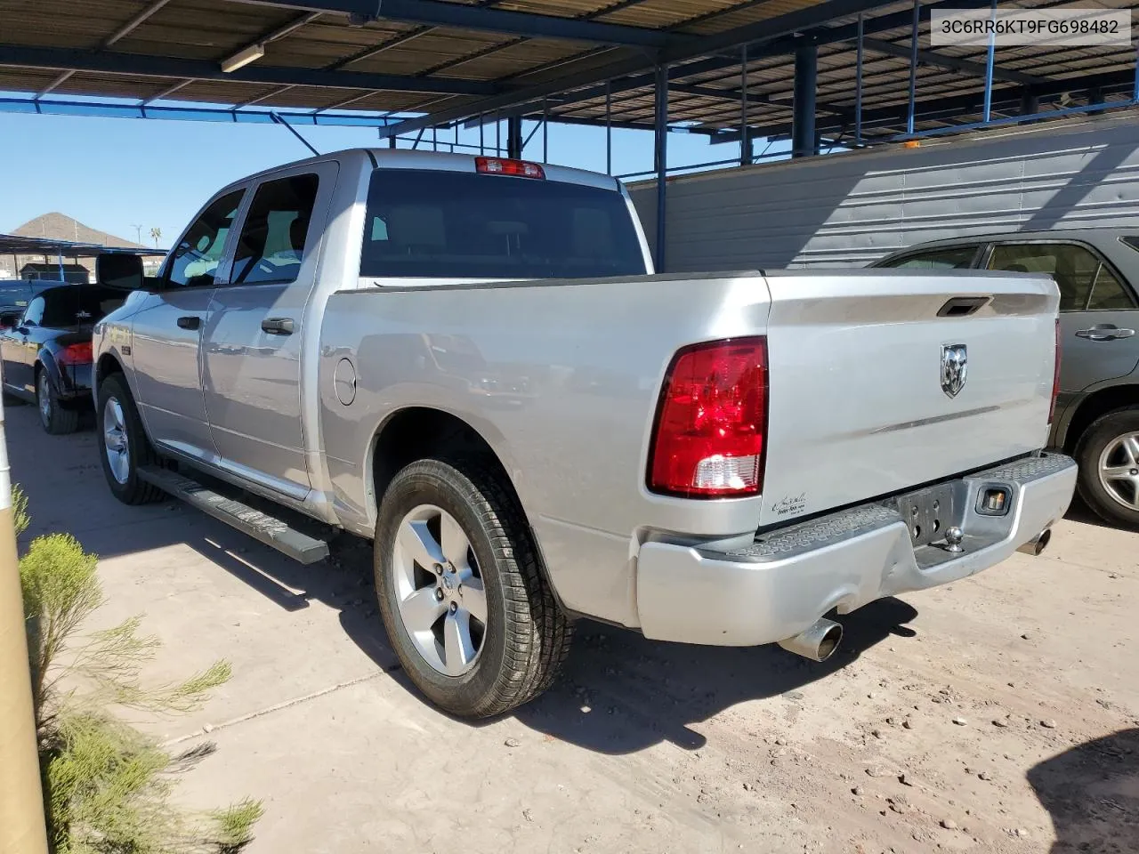 2015 Ram 1500 St VIN: 3C6RR6KT9FG698482 Lot: 77031914