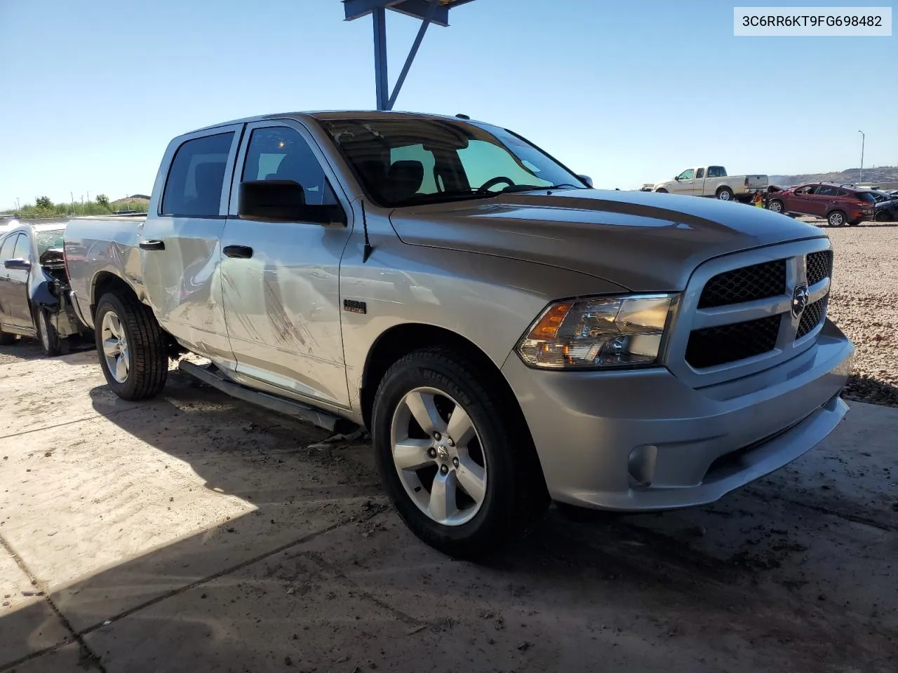 2015 Ram 1500 St VIN: 3C6RR6KT9FG698482 Lot: 77031914