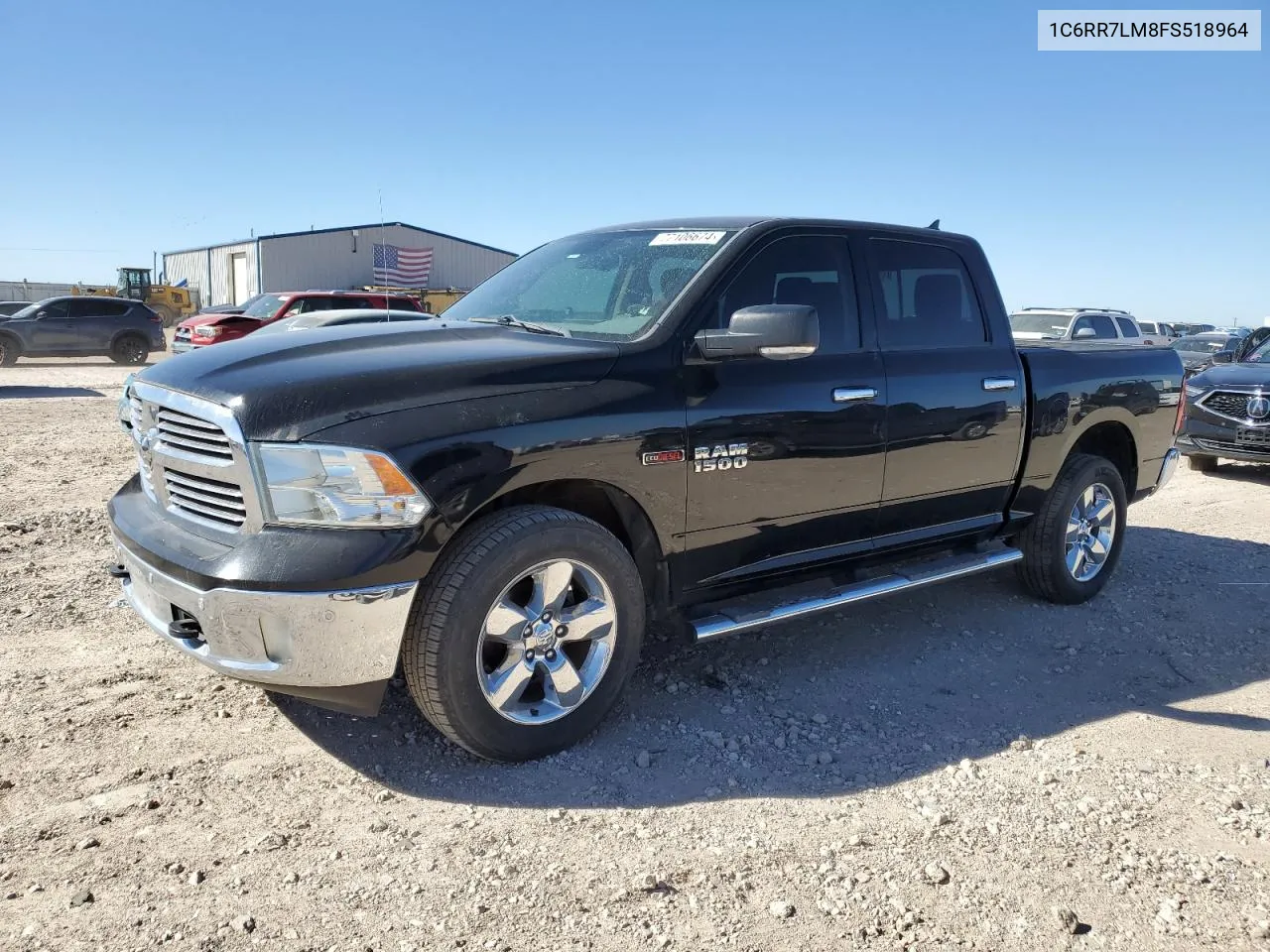 2015 Ram 1500 Slt VIN: 1C6RR7LM8FS518964 Lot: 77106674