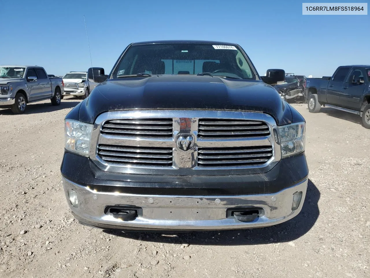 2015 Ram 1500 Slt VIN: 1C6RR7LM8FS518964 Lot: 77106674