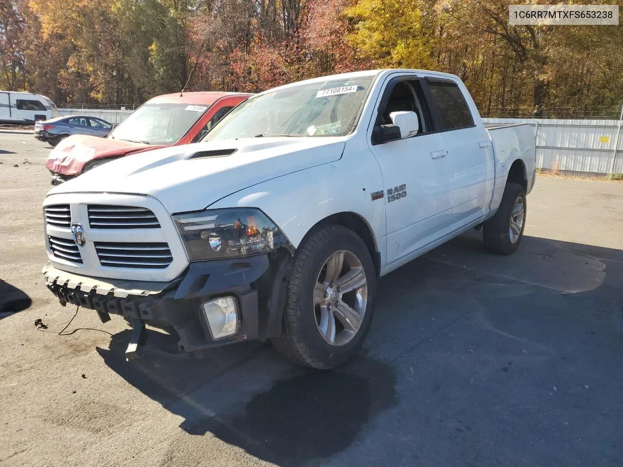 2015 Ram 1500 Sport VIN: 1C6RR7MTXFS653238 Lot: 77108154