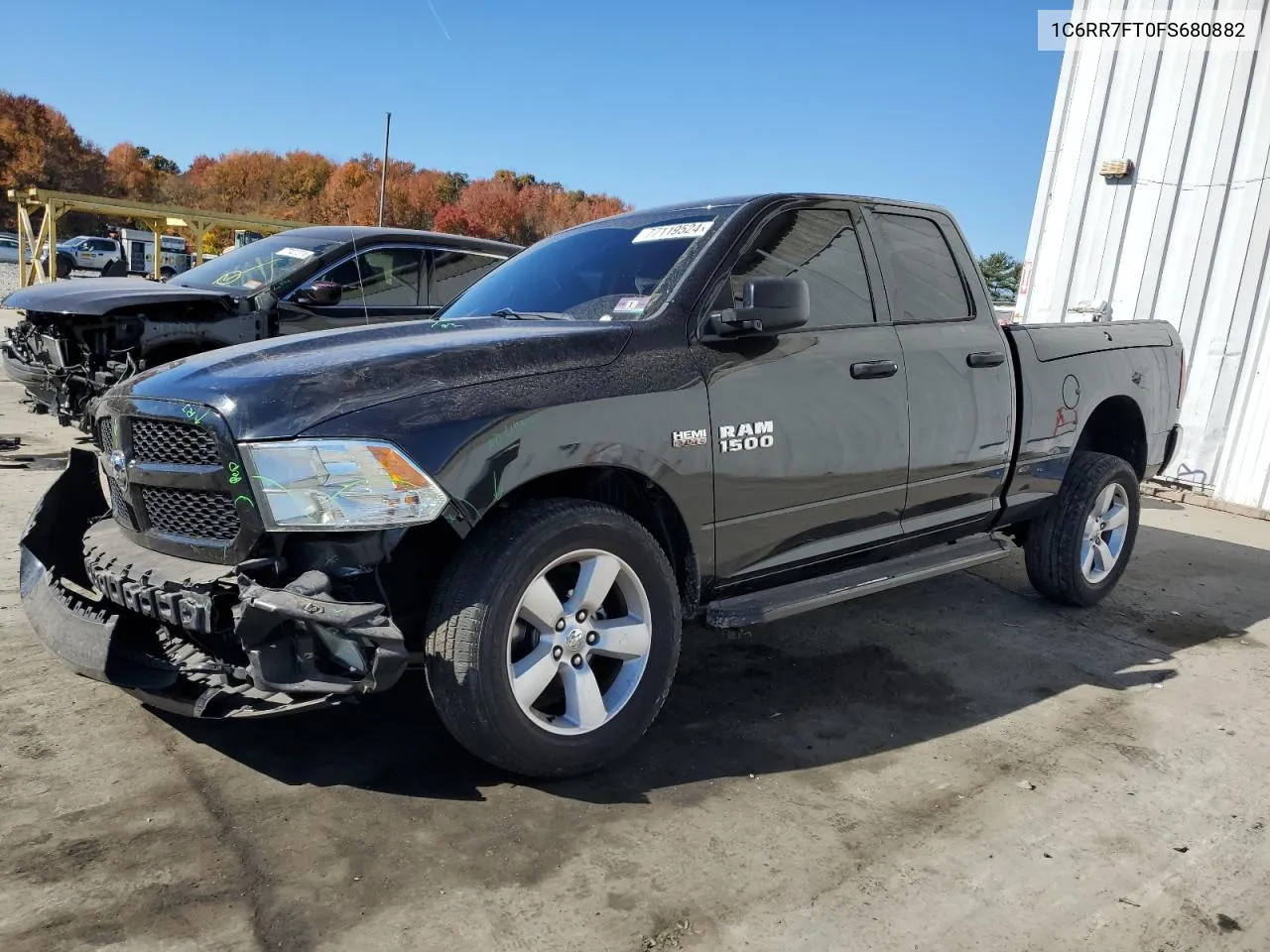 2015 Ram 1500 St VIN: 1C6RR7FT0FS680882 Lot: 77119524