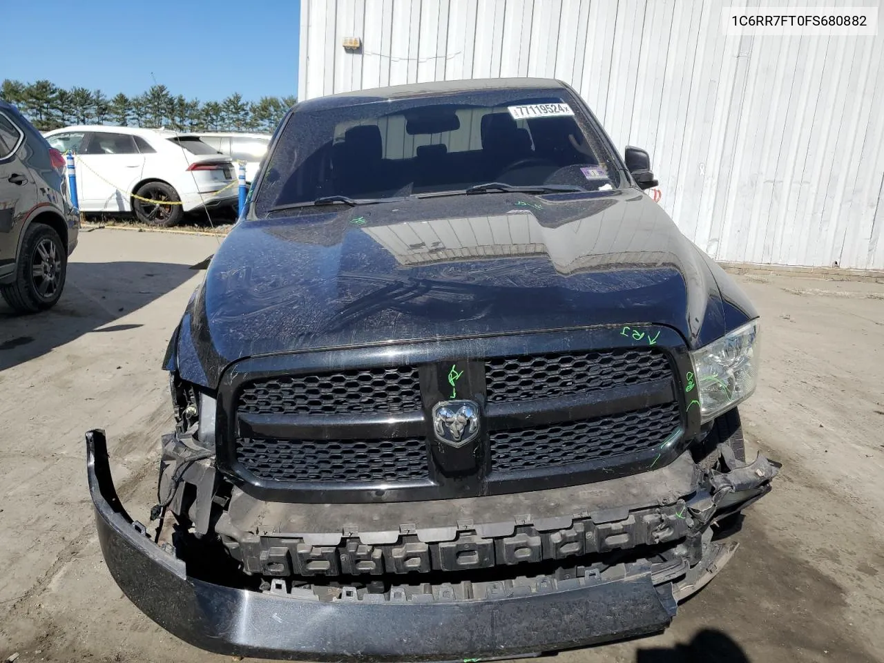 2015 Ram 1500 St VIN: 1C6RR7FT0FS680882 Lot: 77119524