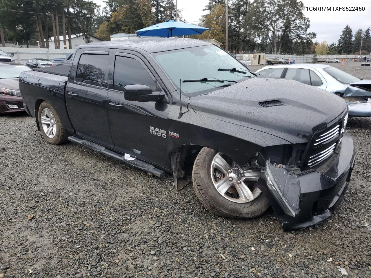 2015 Ram 1500 Sport VIN: 1C6RR7MTXFS622460 Lot: 77136864