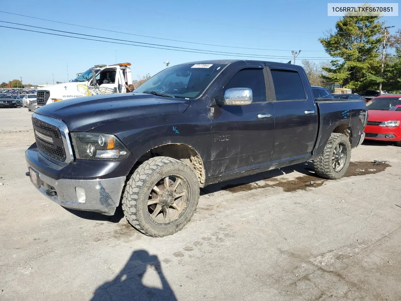 2015 Ram 1500 Slt VIN: 1C6RR7LTXFS670851 Lot: 77177044