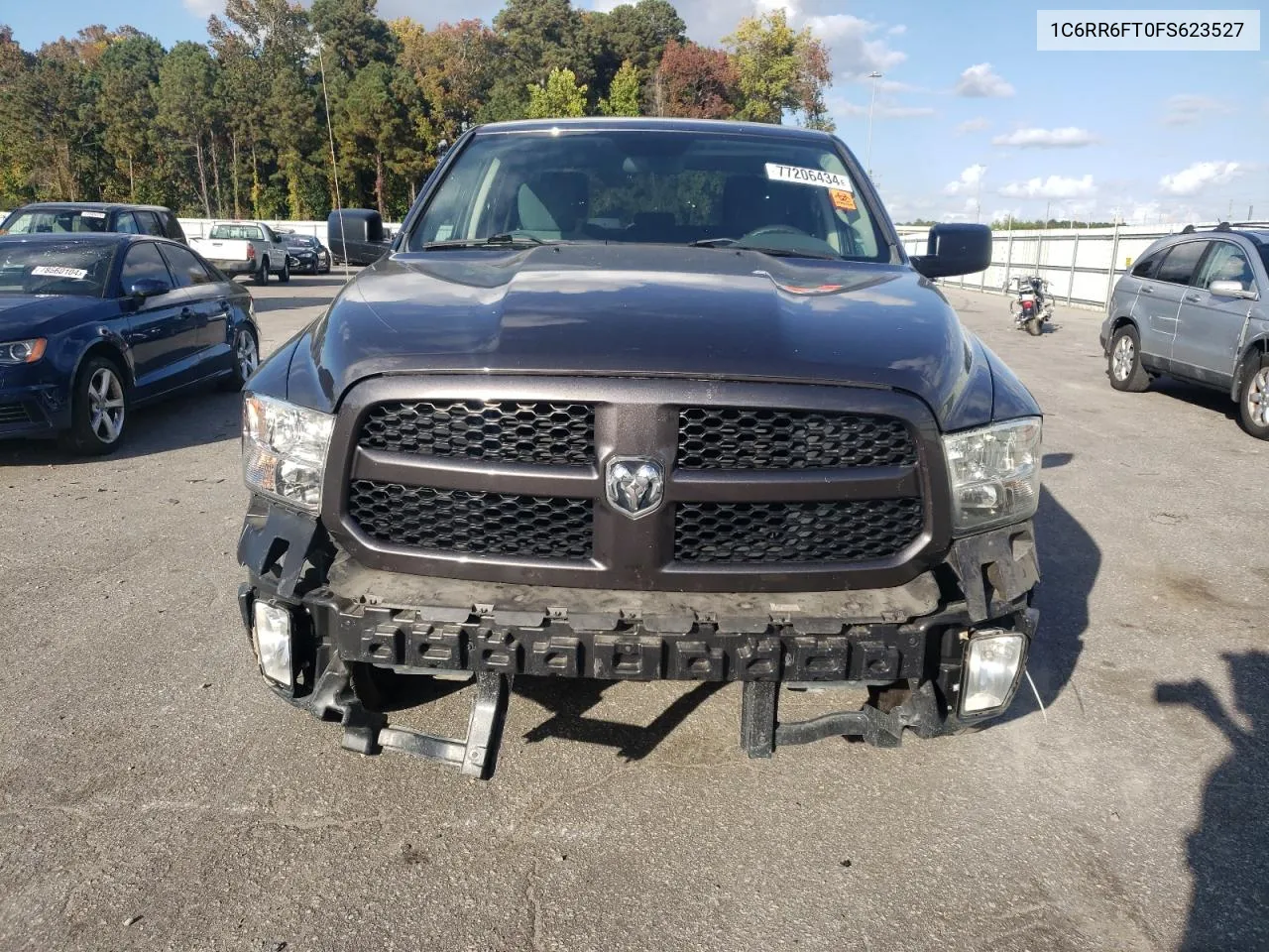 2015 Ram 1500 St VIN: 1C6RR6FT0FS623527 Lot: 77206434