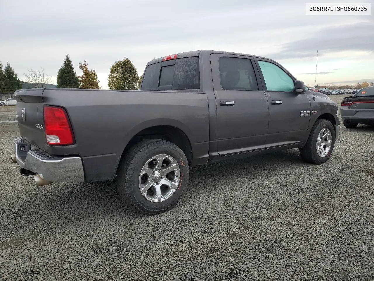 2015 Ram 1500 Slt VIN: 3C6RR7LT3FG660735 Lot: 77207674