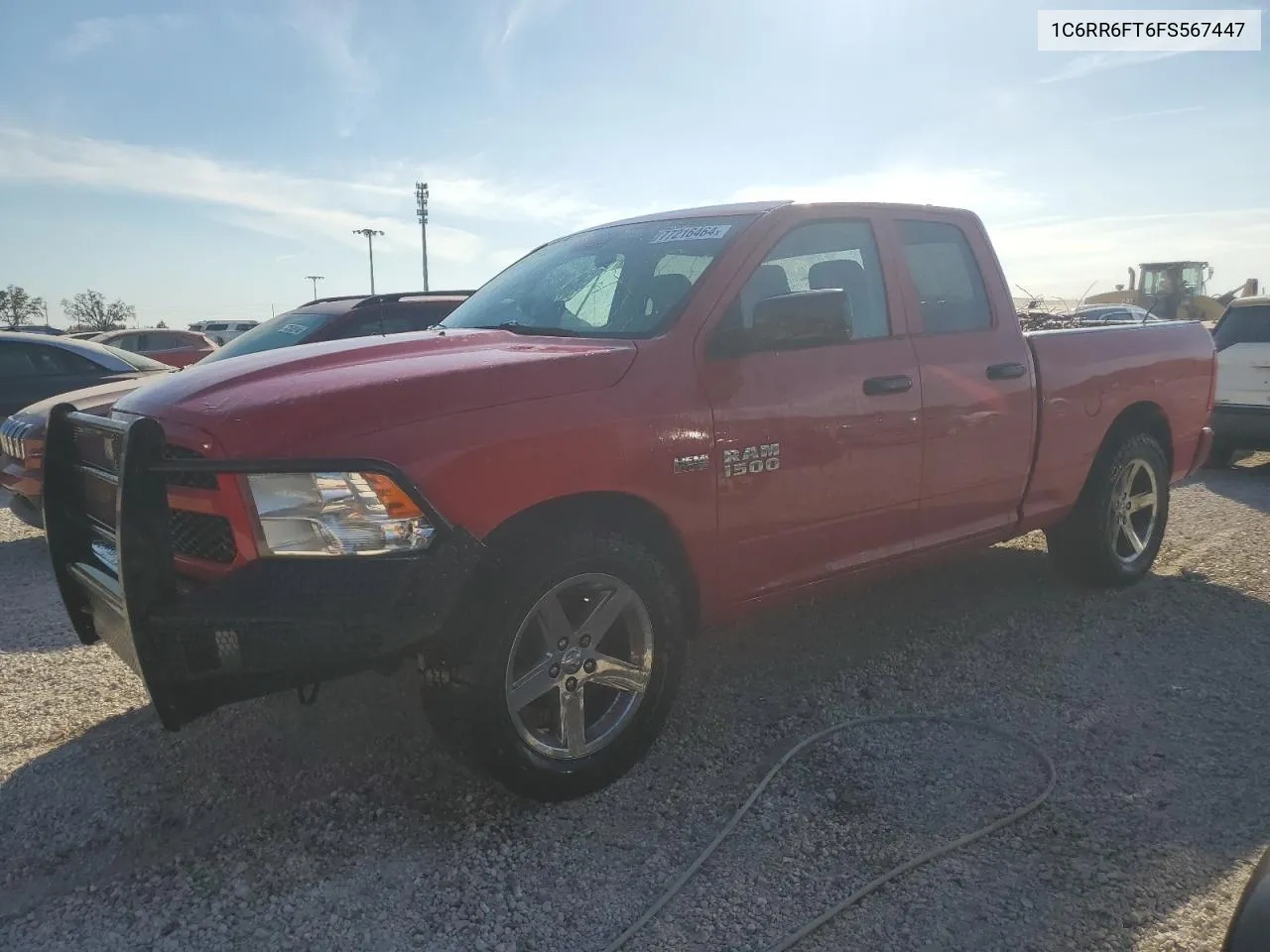 2015 Ram 1500 St VIN: 1C6RR6FT6FS567447 Lot: 77216464