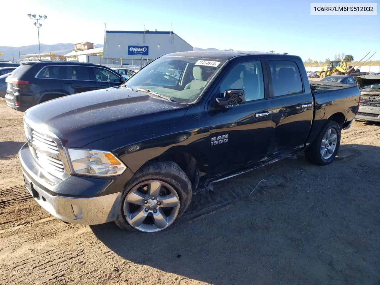 2015 Ram 1500 Slt VIN: 1C6RR7LM6FS512032 Lot: 77414974