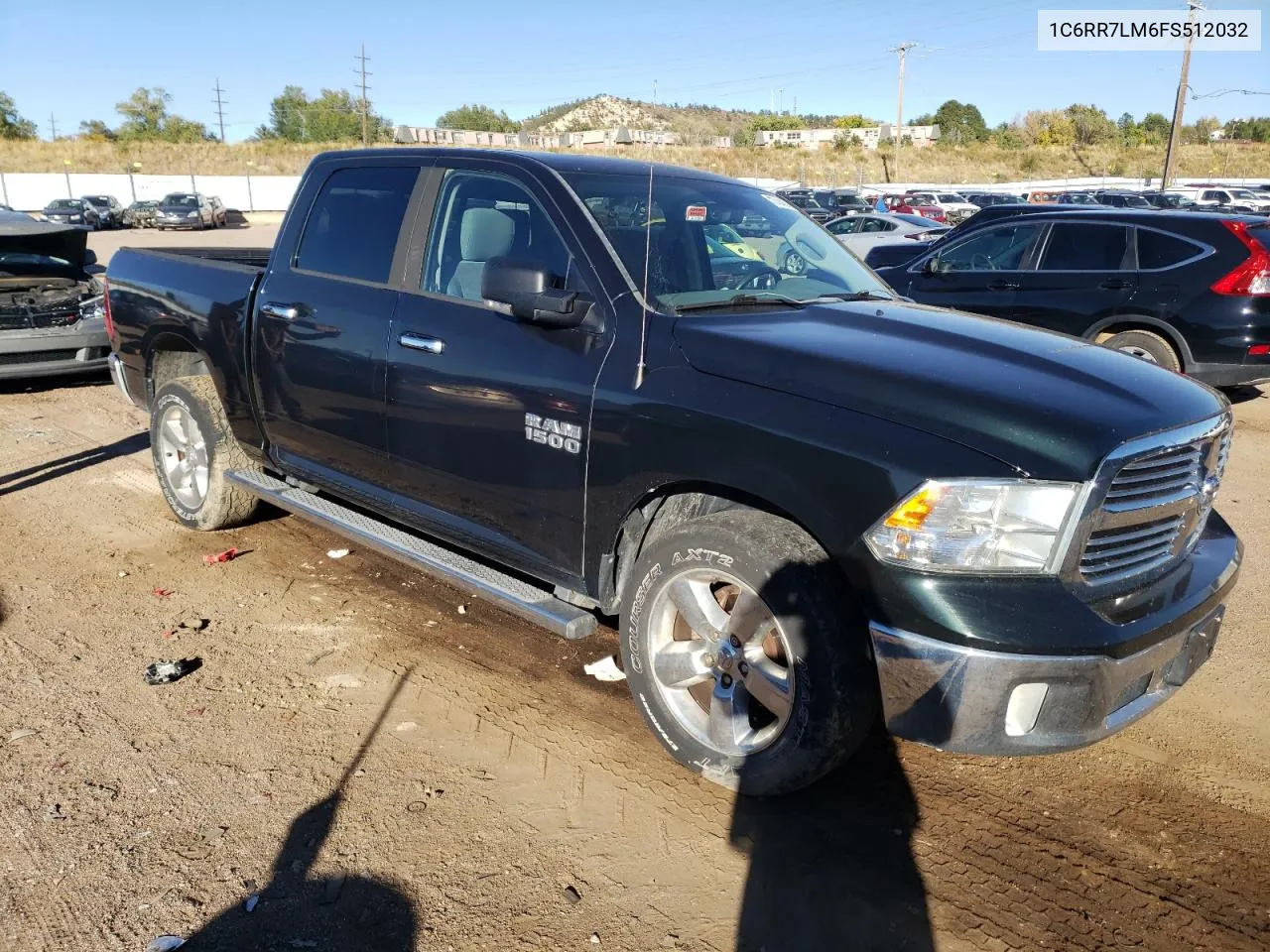 2015 Ram 1500 Slt VIN: 1C6RR7LM6FS512032 Lot: 77414974