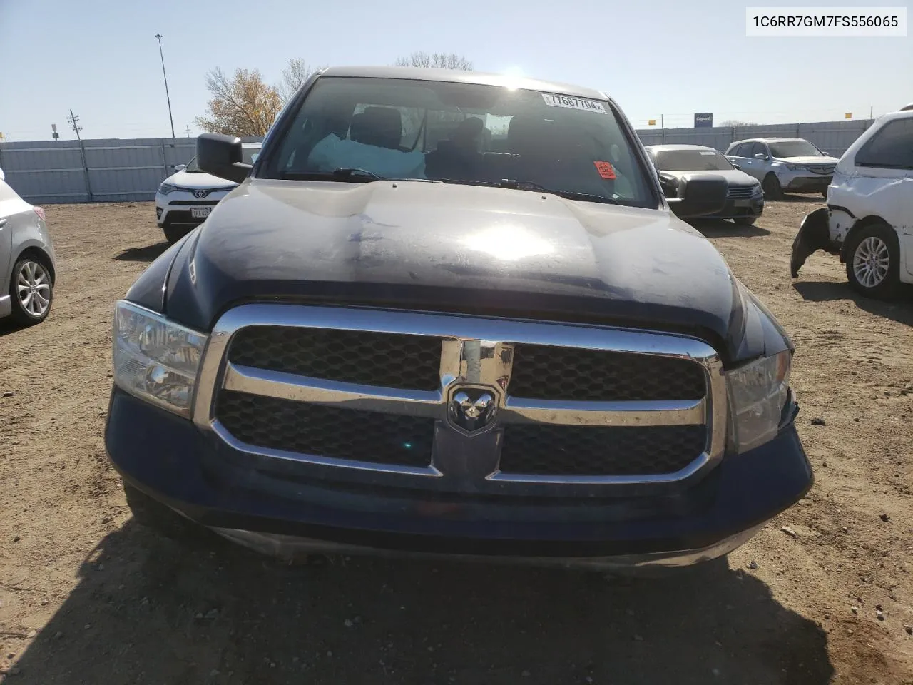 2015 Ram 1500 Slt VIN: 1C6RR7GM7FS556065 Lot: 77687704