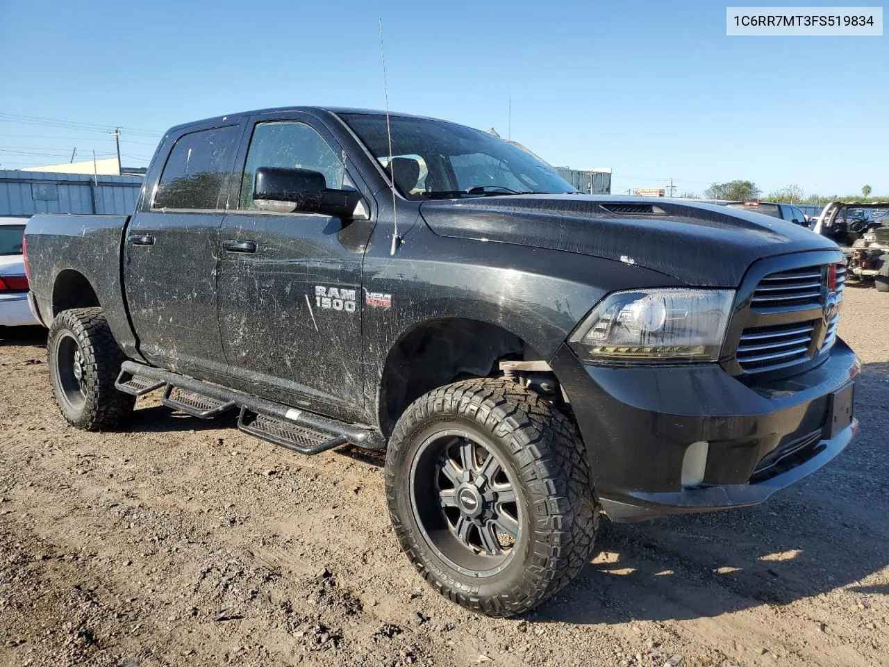 2015 Ram 1500 Sport VIN: 1C6RR7MT3FS519834 Lot: 77791974