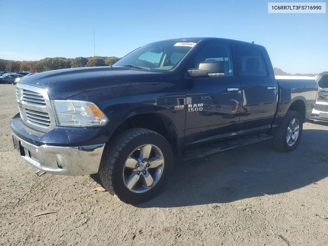 2015 Ram 1500 Slt VIN: 1C6RR7LT3FS716990 Lot: 77869464