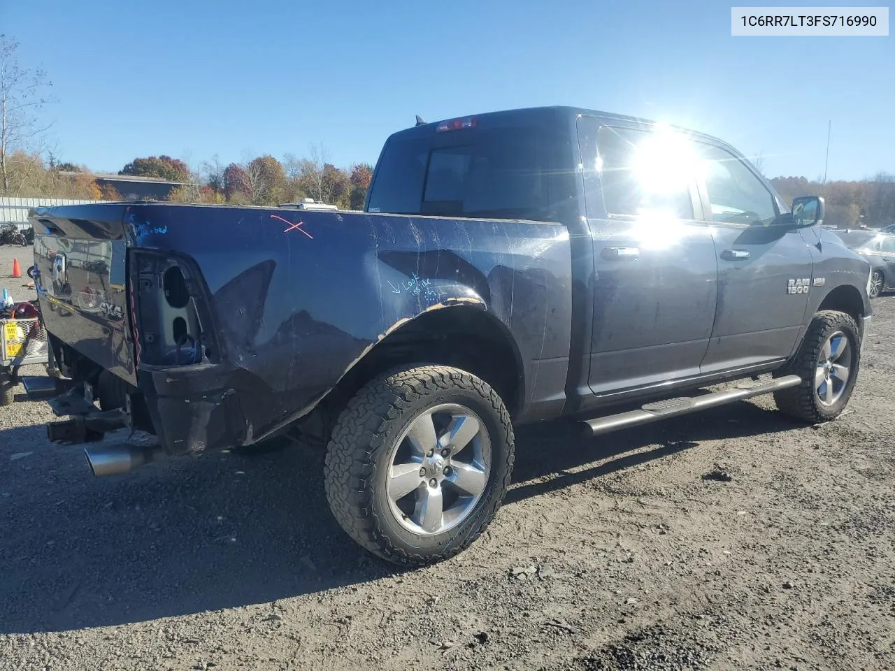 2015 Ram 1500 Slt VIN: 1C6RR7LT3FS716990 Lot: 77869464