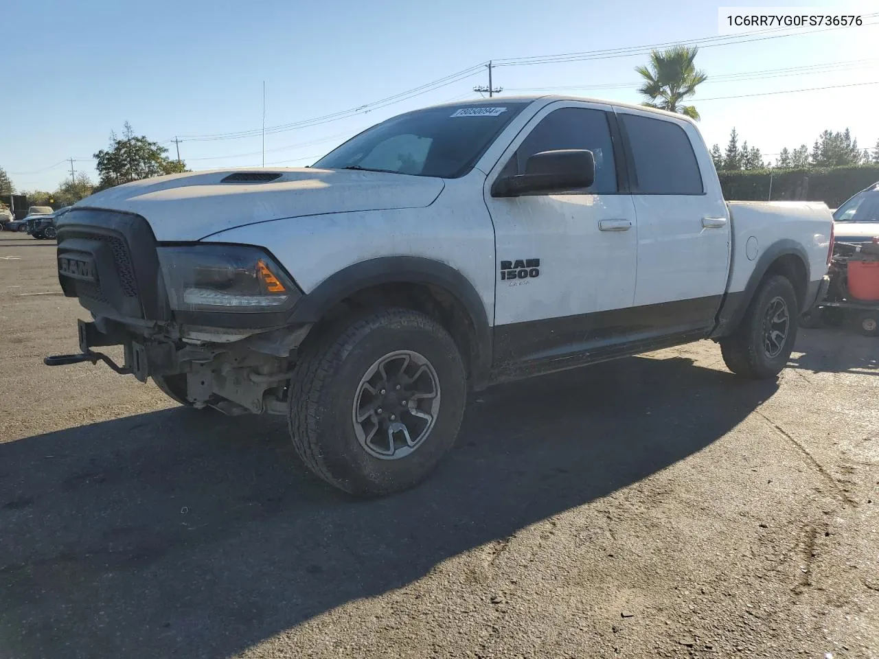 2015 Ram 1500 Rebel VIN: 1C6RR7YG0FS736576 Lot: 78050094