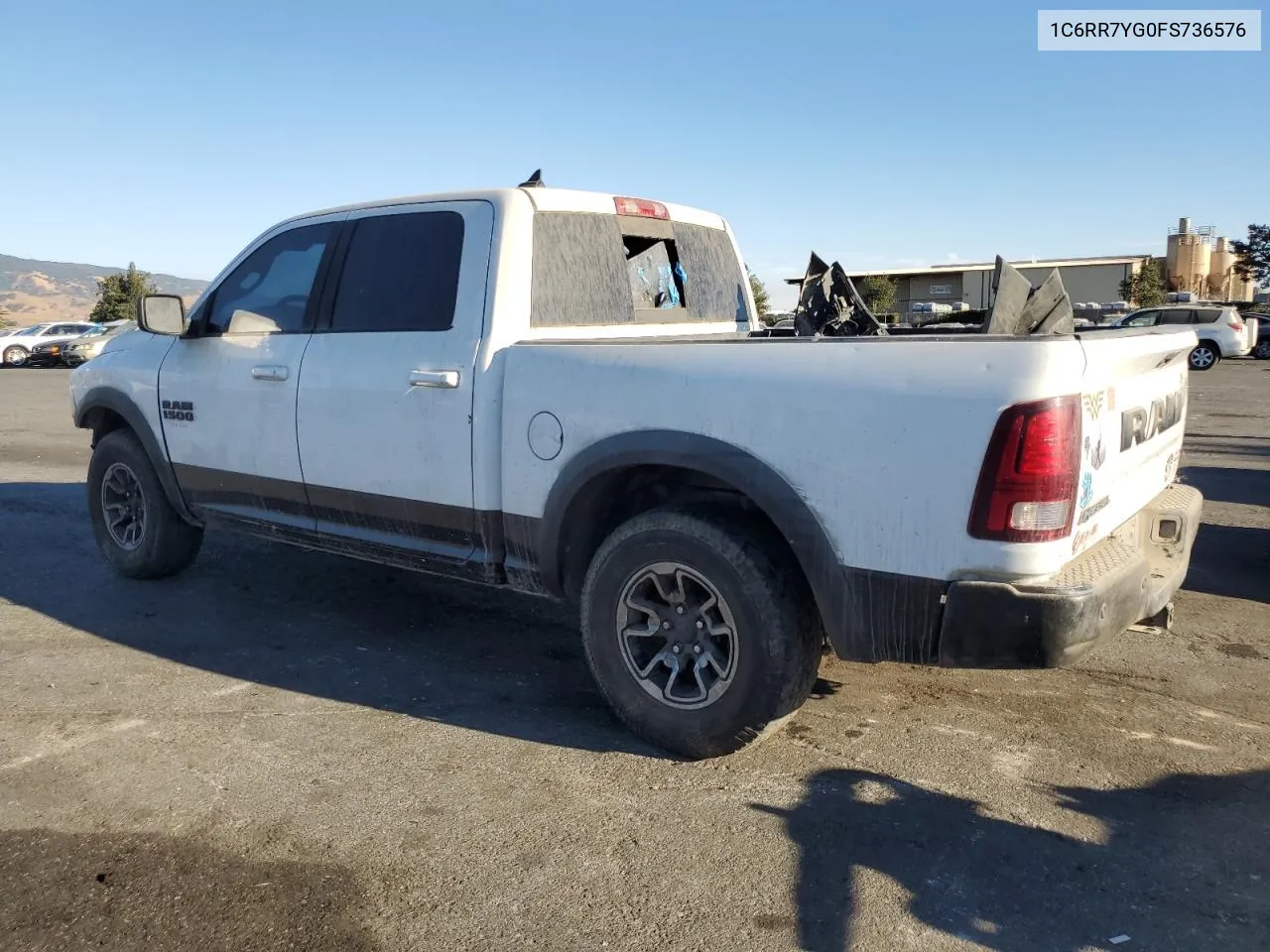 2015 Ram 1500 Rebel VIN: 1C6RR7YG0FS736576 Lot: 78050094