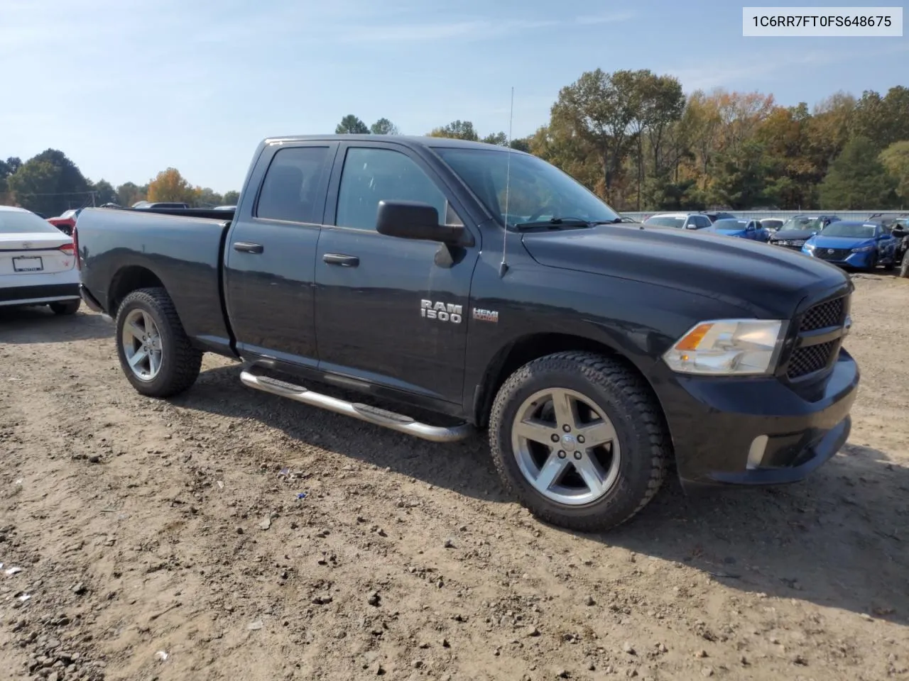 2015 Ram 1500 St VIN: 1C6RR7FT0FS648675 Lot: 78171724