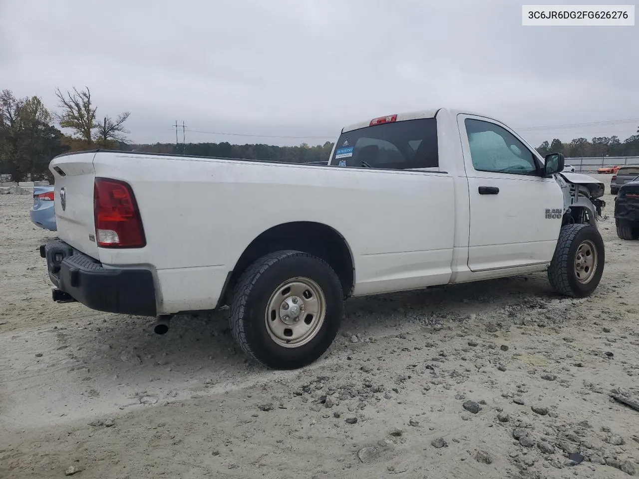 2015 Ram 1500 St VIN: 3C6JR6DG2FG626276 Lot: 78641914