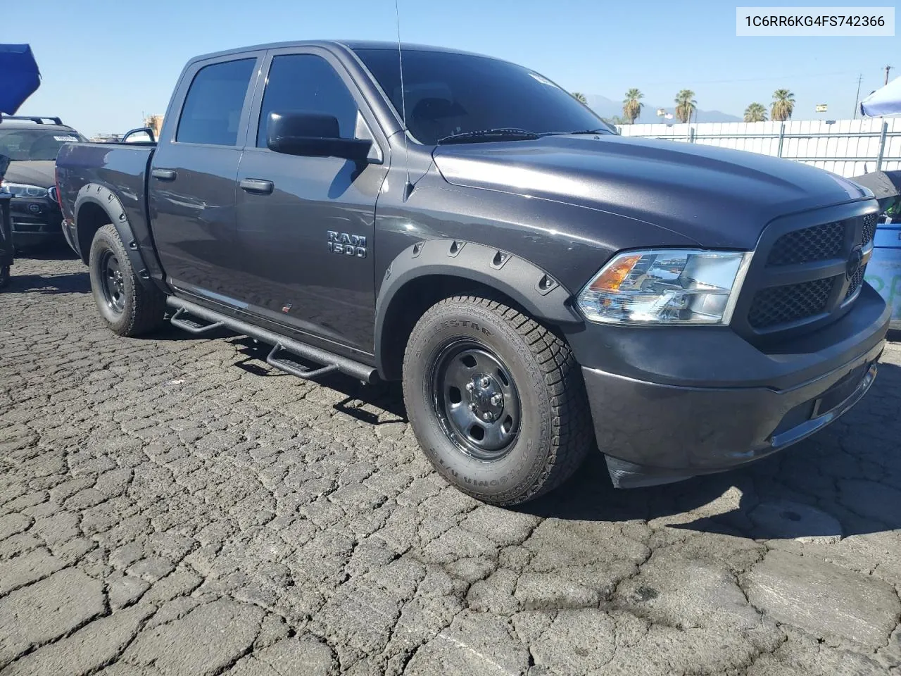 2015 Ram 1500 St VIN: 1C6RR6KG4FS742366 Lot: 78847064