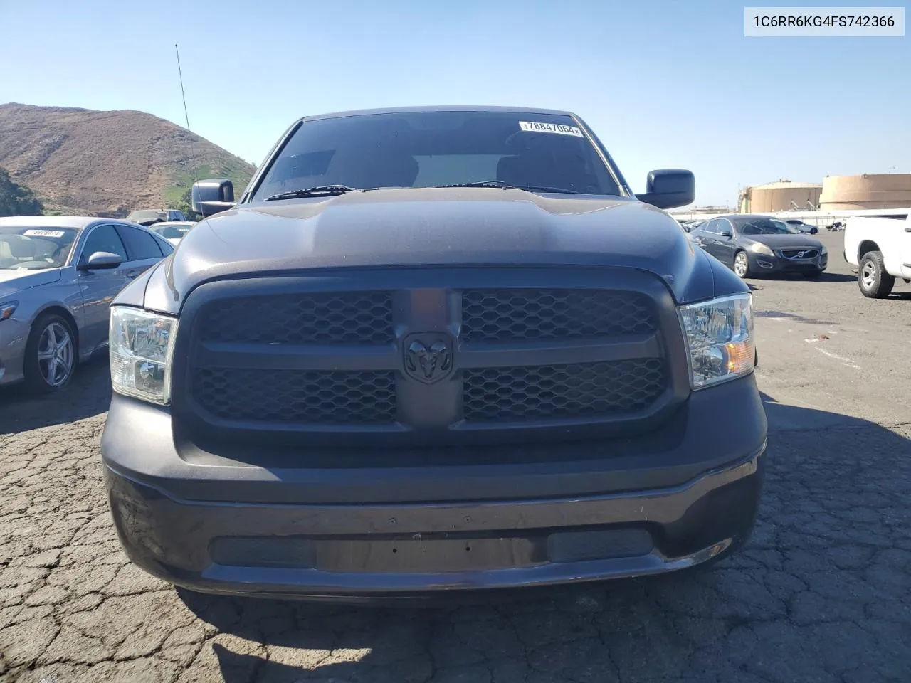 2015 Ram 1500 St VIN: 1C6RR6KG4FS742366 Lot: 78847064