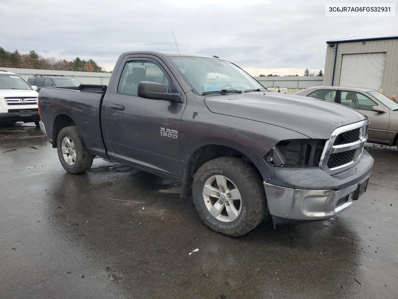 2015 Ram 1500 St VIN: 3C6JR7AG6FG532931 Lot: 79074704