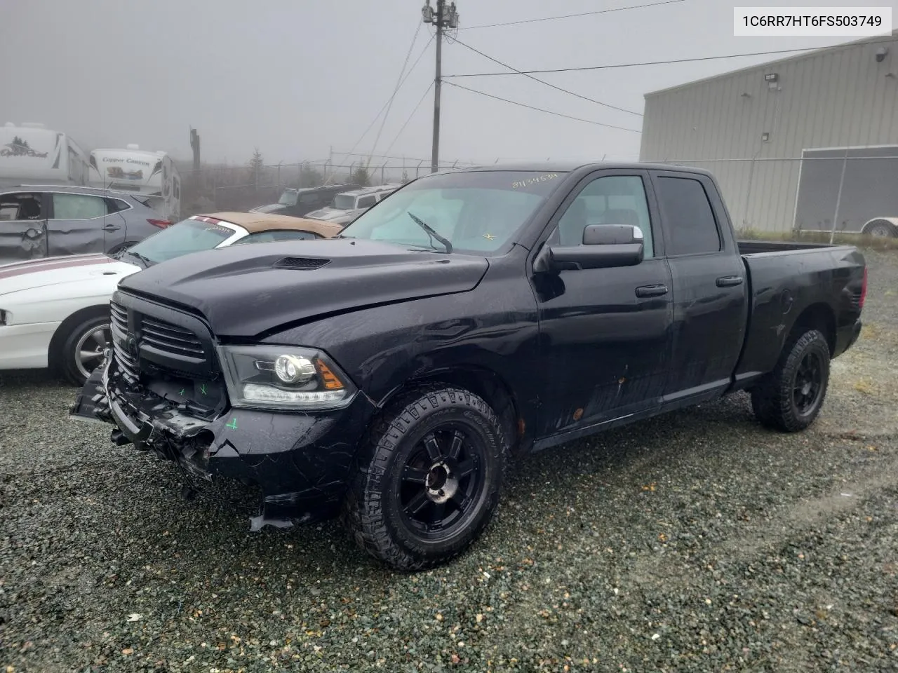 2015 Ram 1500 Sport VIN: 1C6RR7HT6FS503749 Lot: 81134534