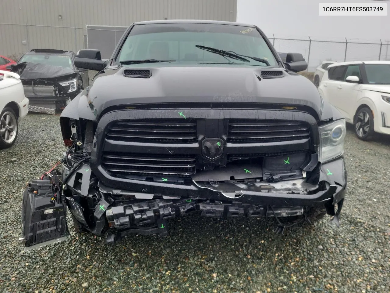 2015 Ram 1500 Sport VIN: 1C6RR7HT6FS503749 Lot: 81134534