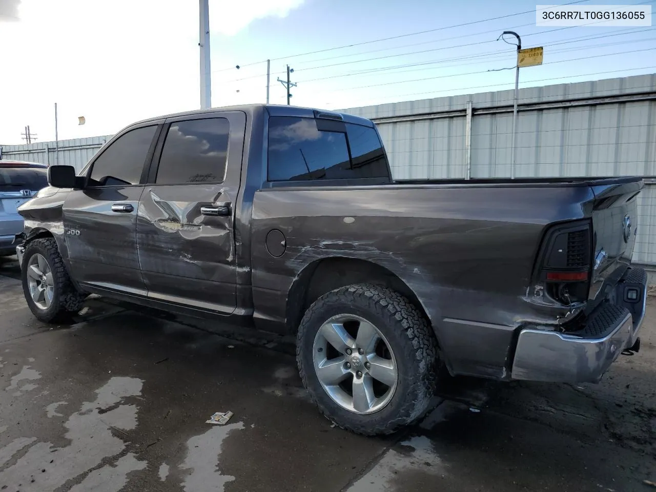 2016 Ram 1500 Slt VIN: 3C6RR7LT0GG136055 Lot: 42207194