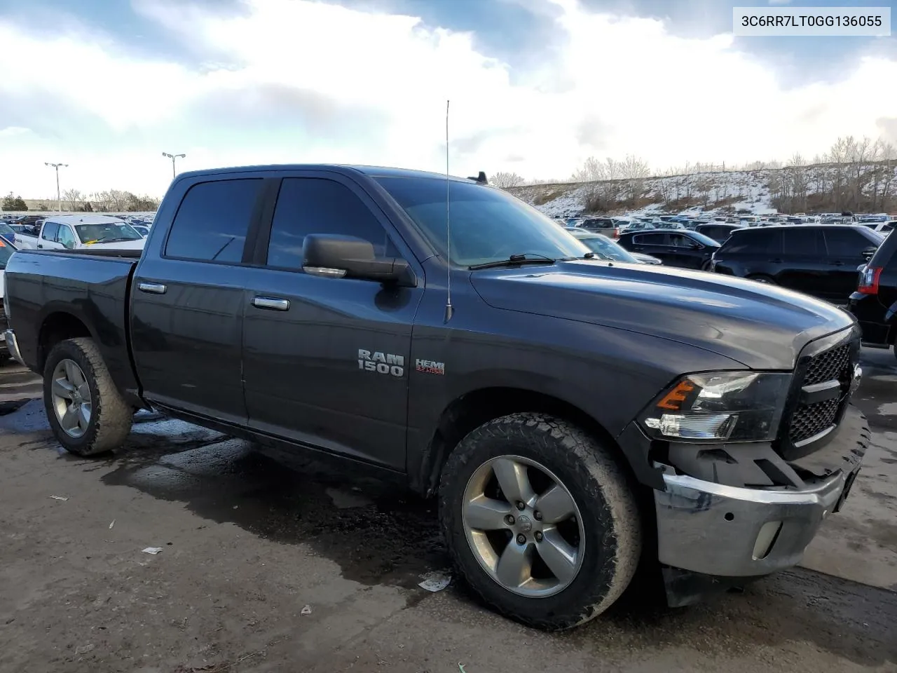 2016 Ram 1500 Slt VIN: 3C6RR7LT0GG136055 Lot: 42207194