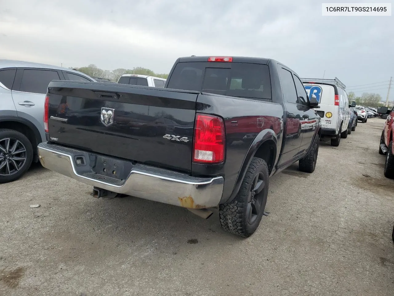 2016 Ram 1500 Slt VIN: 1C6RR7LT9GS214695 Lot: 49225334