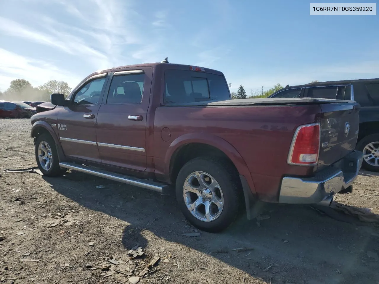 2016 Ram 1500 Laramie VIN: 1C6RR7NT0GS359220 Lot: 51976704