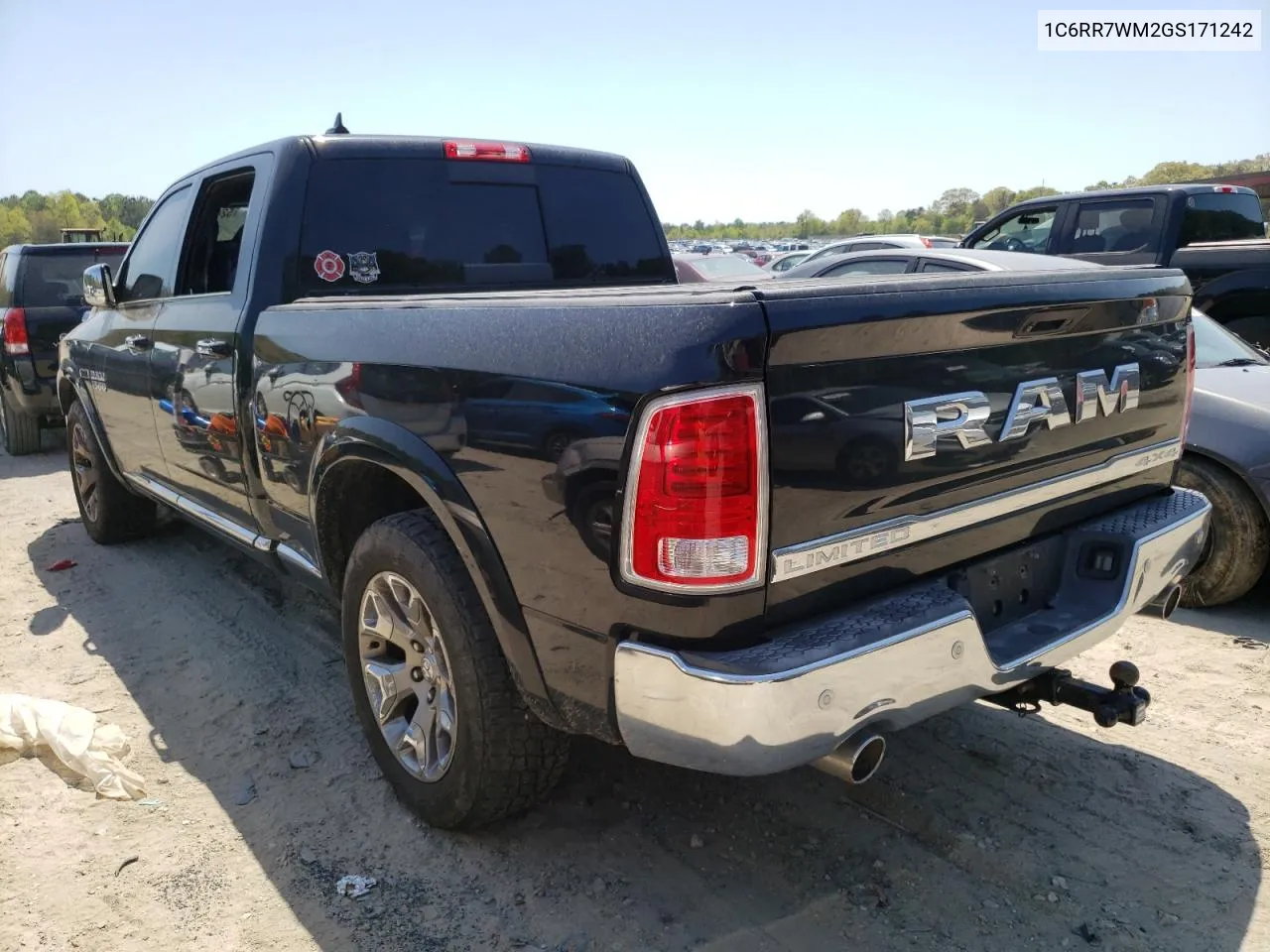 2016 Ram 1500 Longhorn VIN: 1C6RR7WM2GS171242 Lot: 52472014