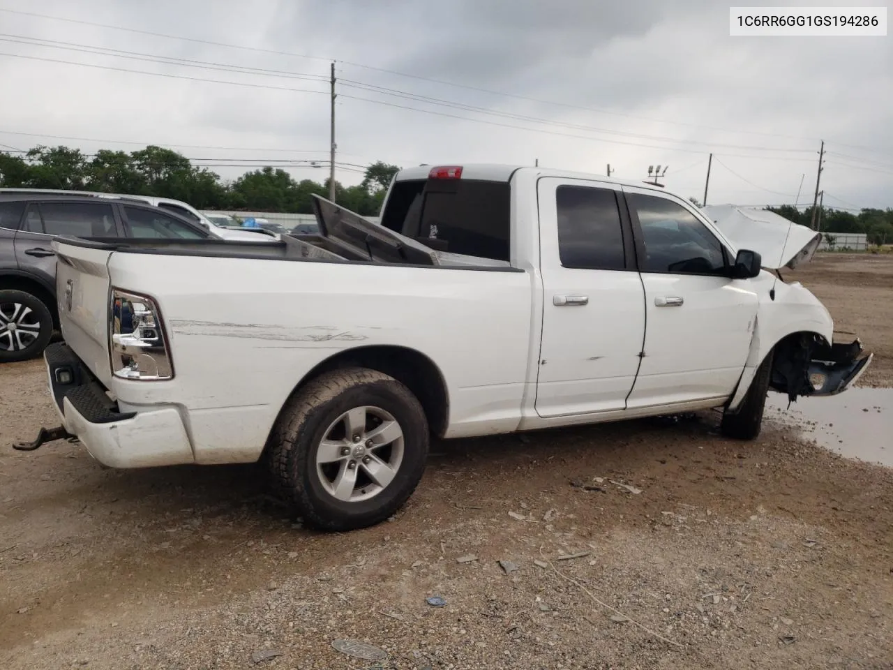 2016 Ram 1500 Slt VIN: 1C6RR6GG1GS194286 Lot: 53497534