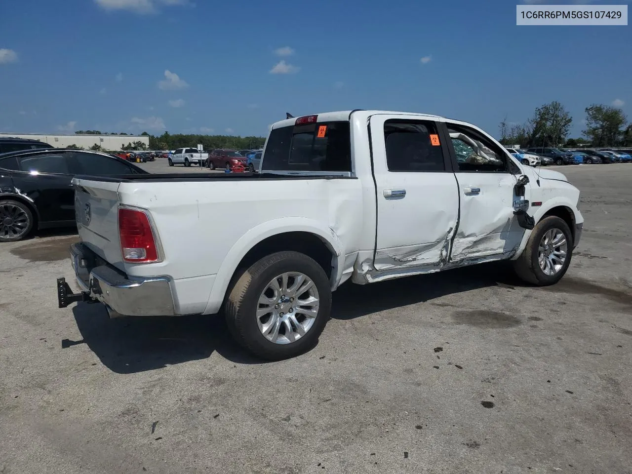 2016 Ram 1500 Longhorn VIN: 1C6RR6PM5GS107429 Lot: 53931104