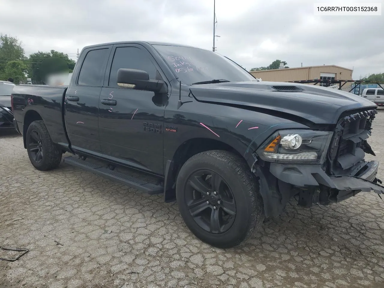 2016 Ram 1500 Sport VIN: 1C6RR7HT0GS152368 Lot: 54592974