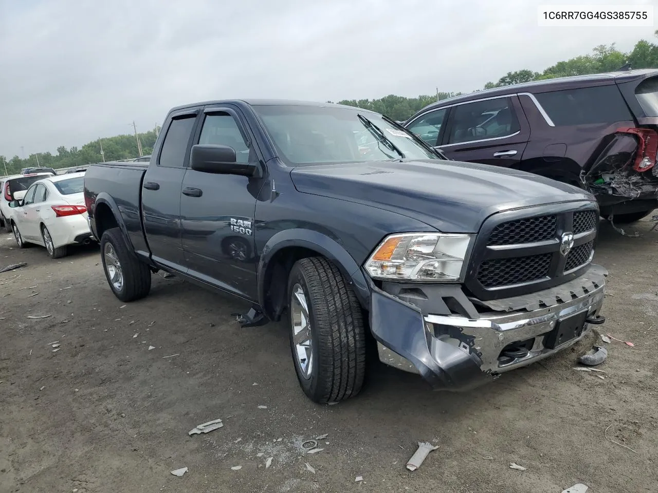 2016 Ram 1500 Slt VIN: 1C6RR7GG4GS385755 Lot: 56066444