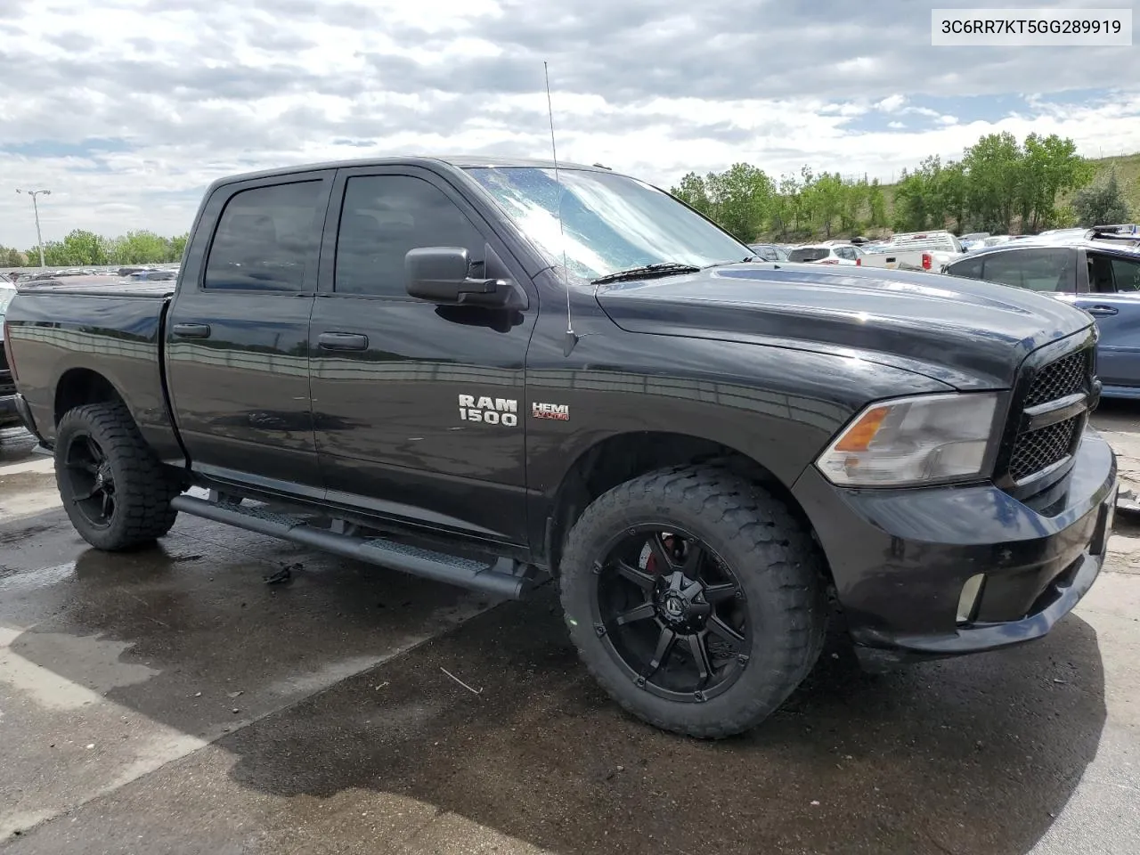 2016 Ram 1500 St VIN: 3C6RR7KT5GG289919 Lot: 57153024