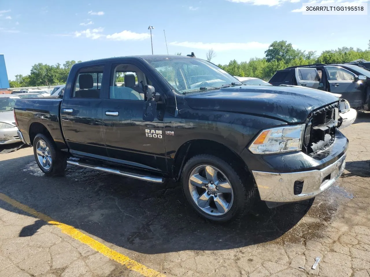 2016 Ram 1500 Slt VIN: 3C6RR7LT1GG195518 Lot: 58658124