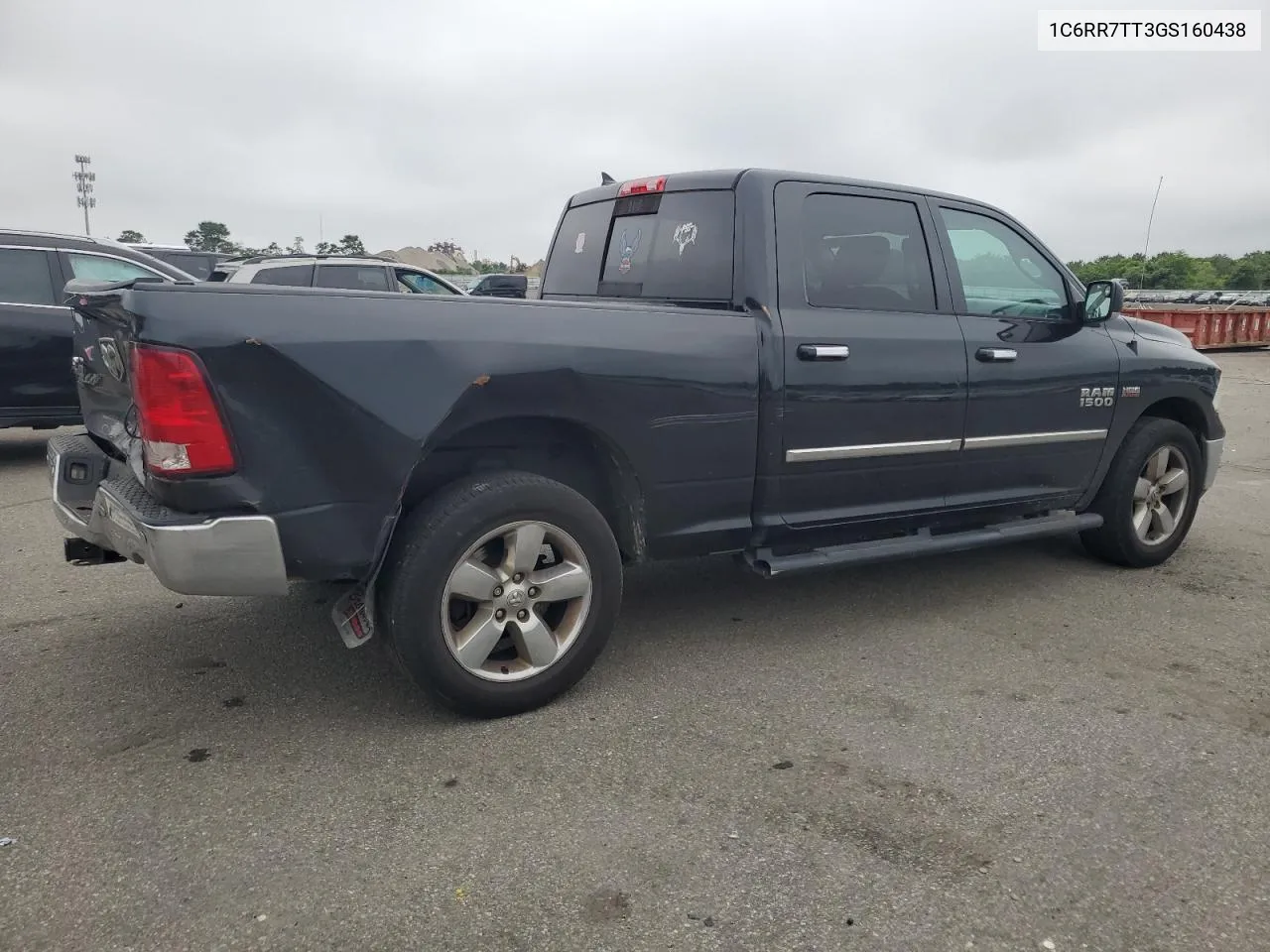 2016 Ram 1500 Slt VIN: 1C6RR7TT3GS160438 Lot: 59125044