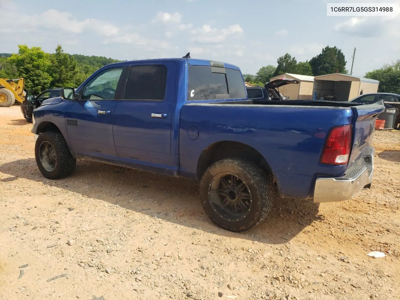 2016 Ram 1500 Slt VIN: 1C6RR7LG5GS314988 Lot: 59227304