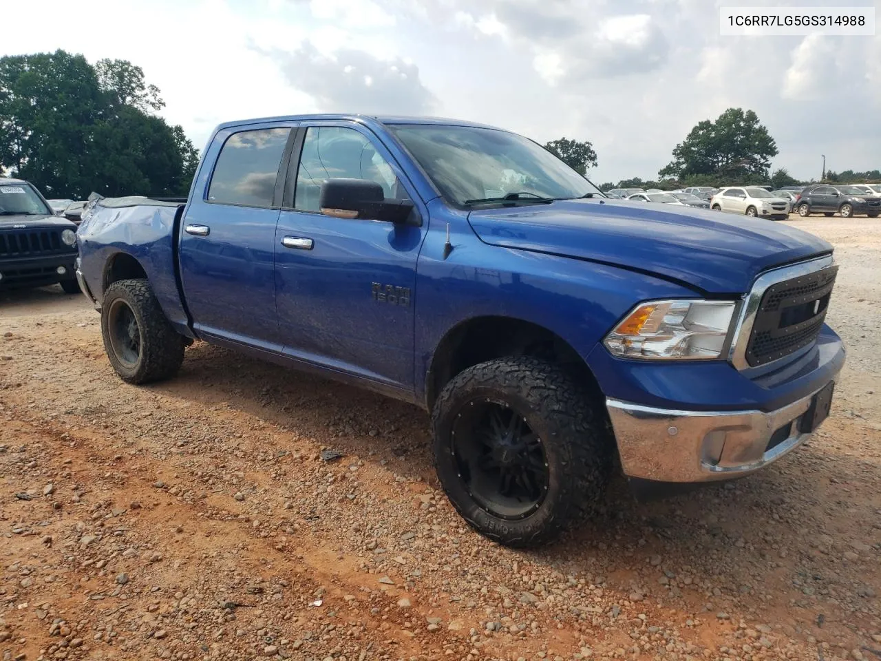 2016 Ram 1500 Slt VIN: 1C6RR7LG5GS314988 Lot: 59227304